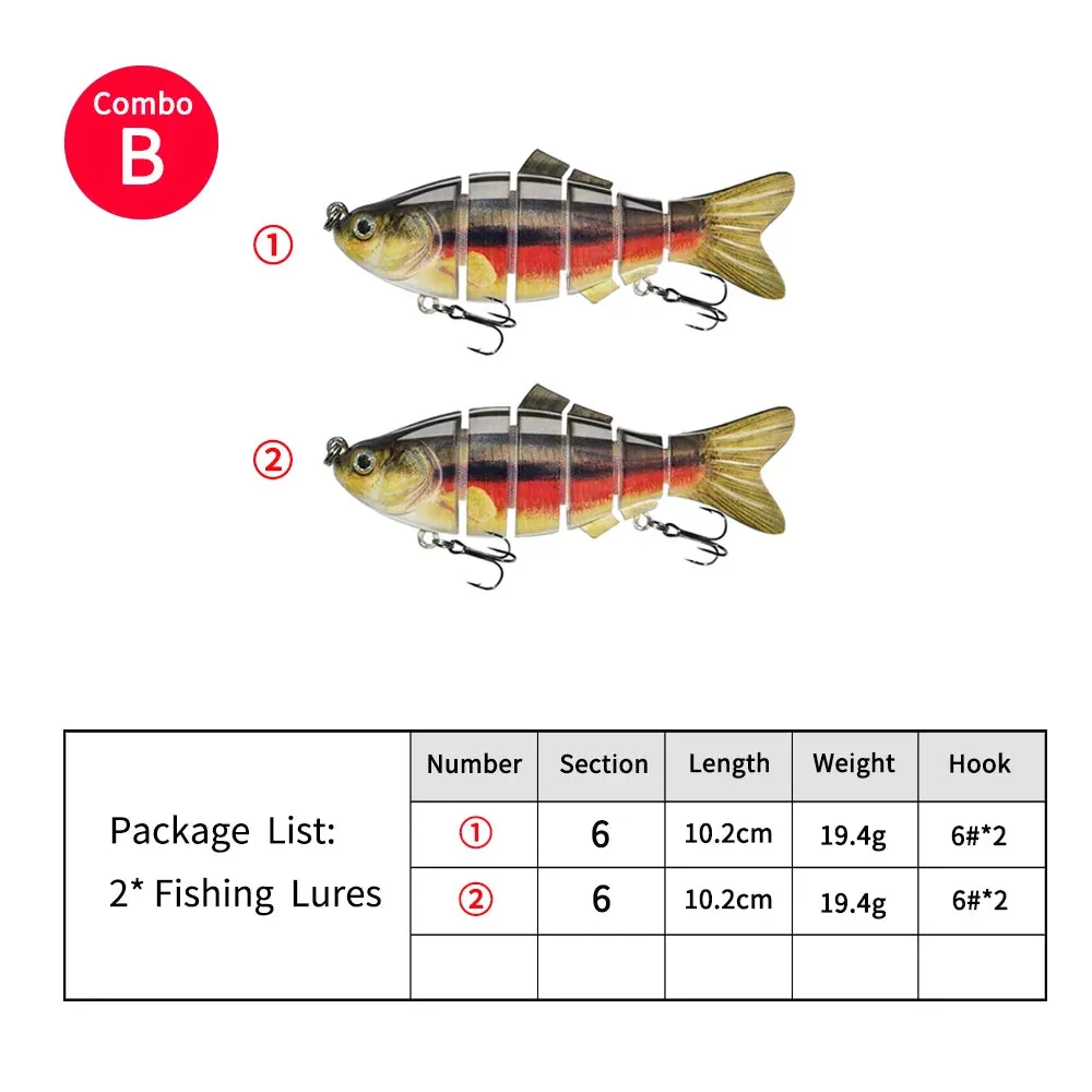 14.2cm 27g glide bait lure Sinking Swimbait Crankbaits Fishing Lure Set Wobblers