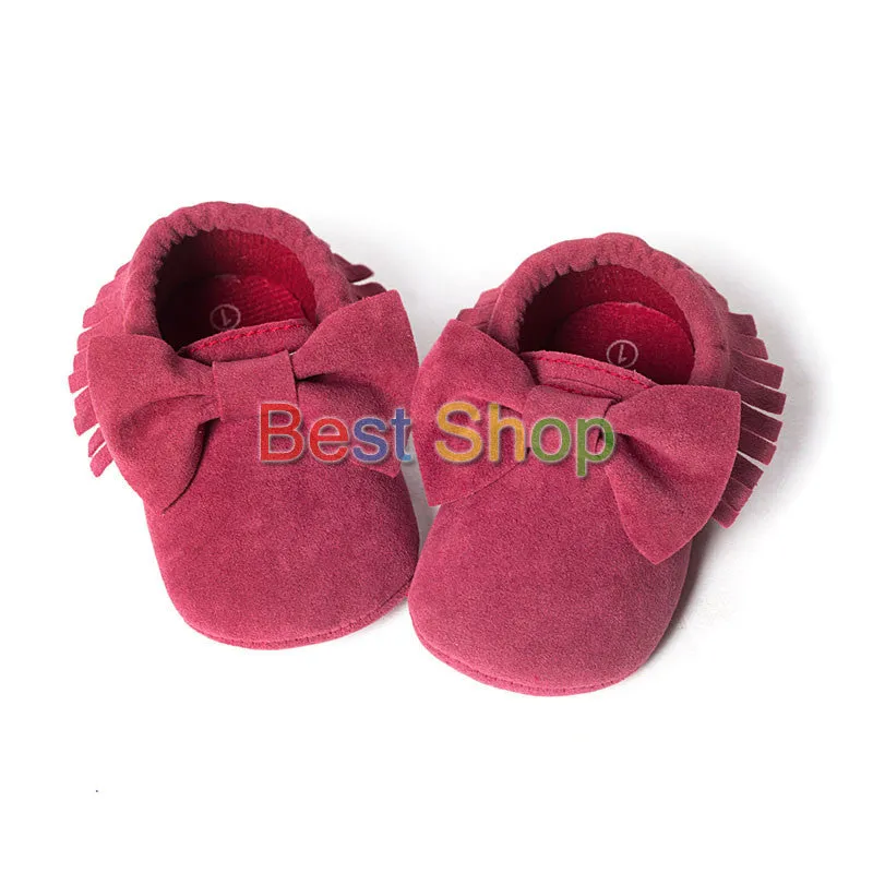 16 Colors Spring Baby Shoes PU Leather born Boys Girls Shoes First Walkers Baby Moccasins 0-18 Months