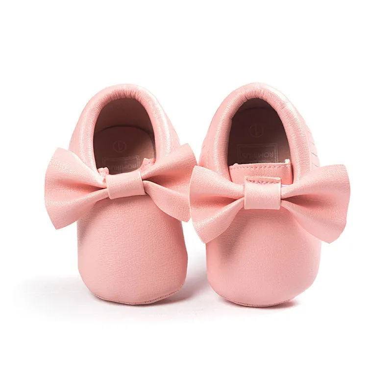 16 Colors Spring Baby Shoes PU Leather born Boys Girls Shoes First Walkers Baby Moccasins 0-18 Months