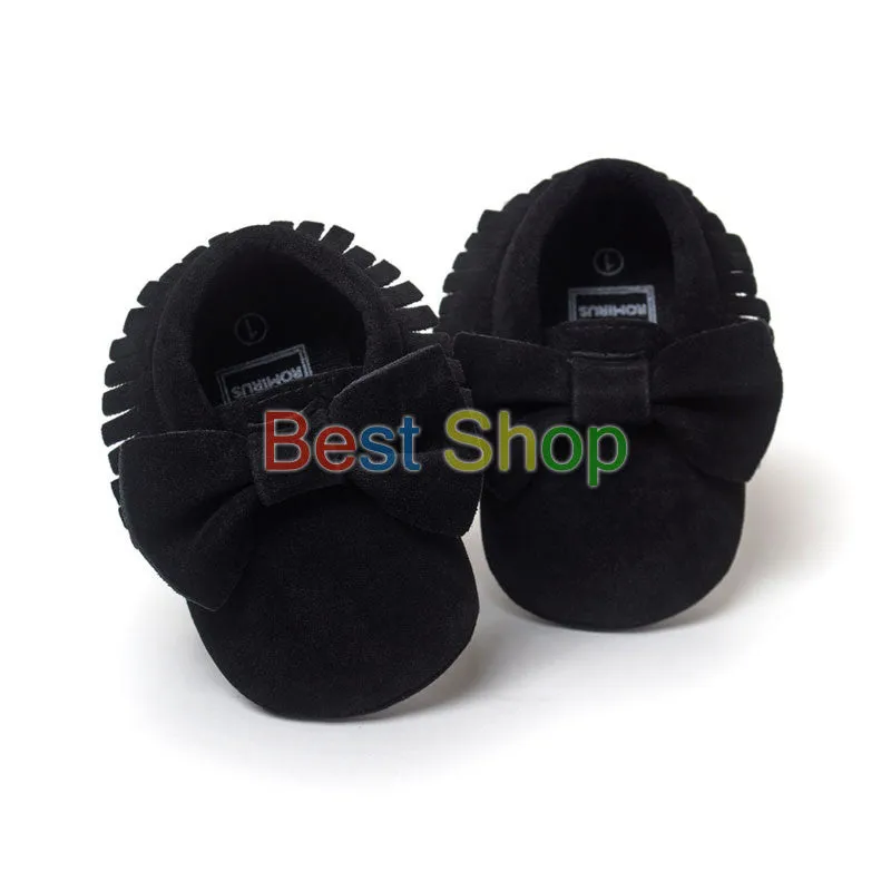 16 Colors Spring Baby Shoes PU Leather born Boys Girls Shoes First Walkers Baby Moccasins 0-18 Months