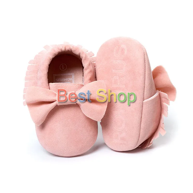 16 Colors Spring Baby Shoes PU Leather born Boys Girls Shoes First Walkers Baby Moccasins 0-18 Months