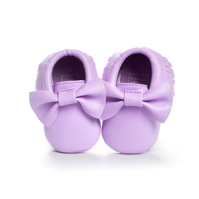 16 Colors Spring Baby Shoes PU Leather born Boys Girls Shoes First Walkers Baby Moccasins 0-18 Months