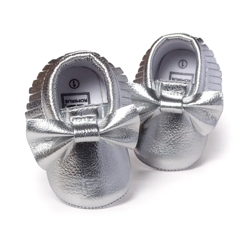 16 Colors Spring Baby Shoes PU Leather born Boys Girls Shoes First Walkers Baby Moccasins 0-18 Months
