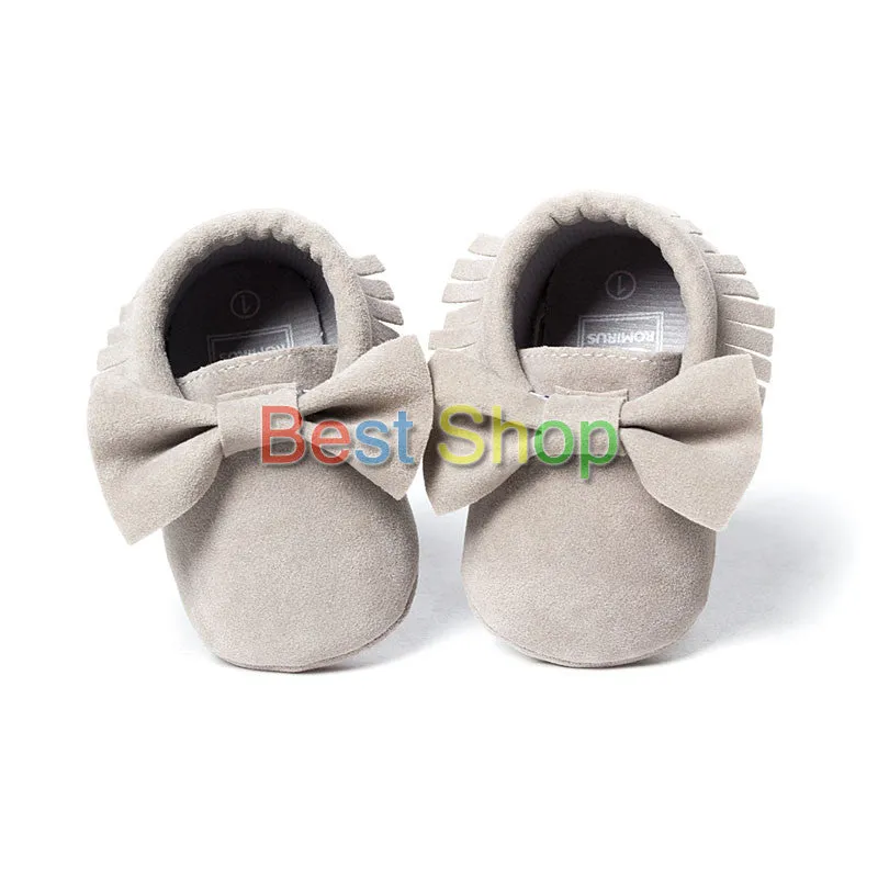 16 Colors Spring Baby Shoes PU Leather born Boys Girls Shoes First Walkers Baby Moccasins 0-18 Months