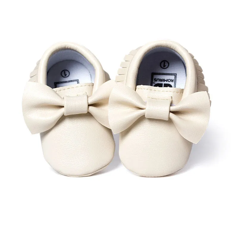 16 Colors Spring Baby Shoes PU Leather born Boys Girls Shoes First Walkers Baby Moccasins 0-18 Months