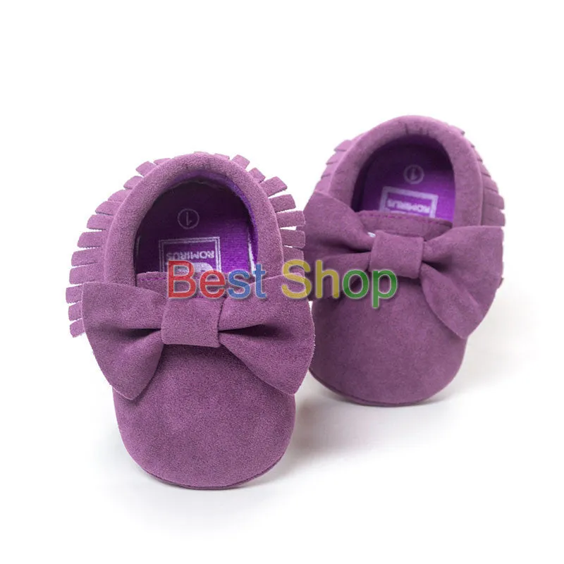 16 Colors Spring Baby Shoes PU Leather born Boys Girls Shoes First Walkers Baby Moccasins 0-18 Months