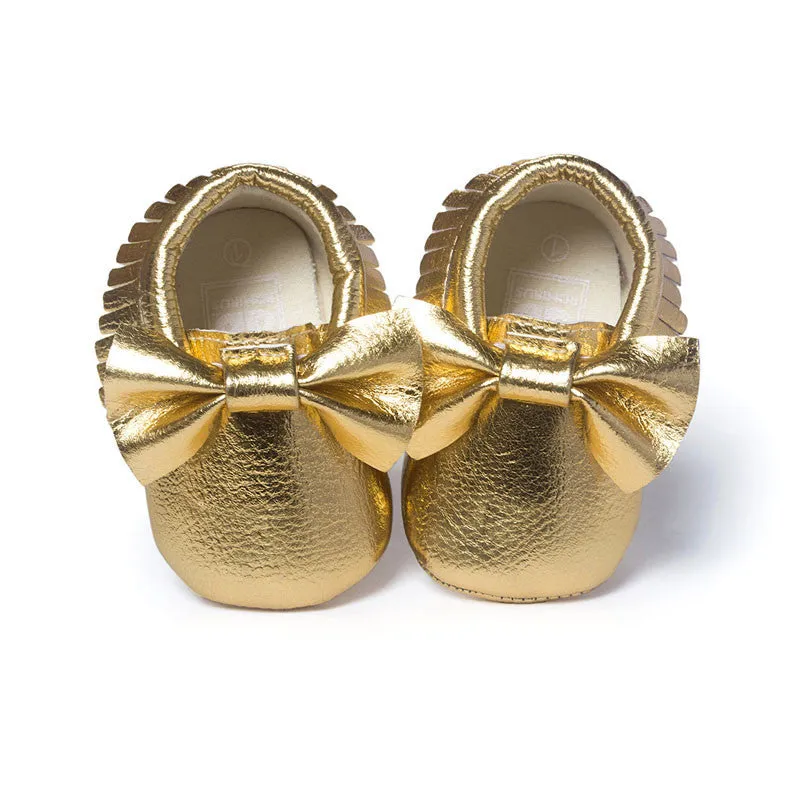 16 Colors Spring Baby Shoes PU Leather born Boys Girls Shoes First Walkers Baby Moccasins 0-18 Months