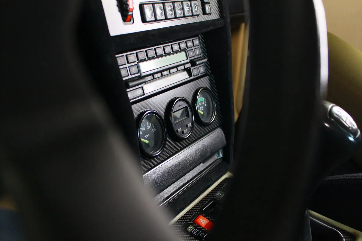 190E (W201) - Control kit - Carbon fiber trim - 4 PIECES