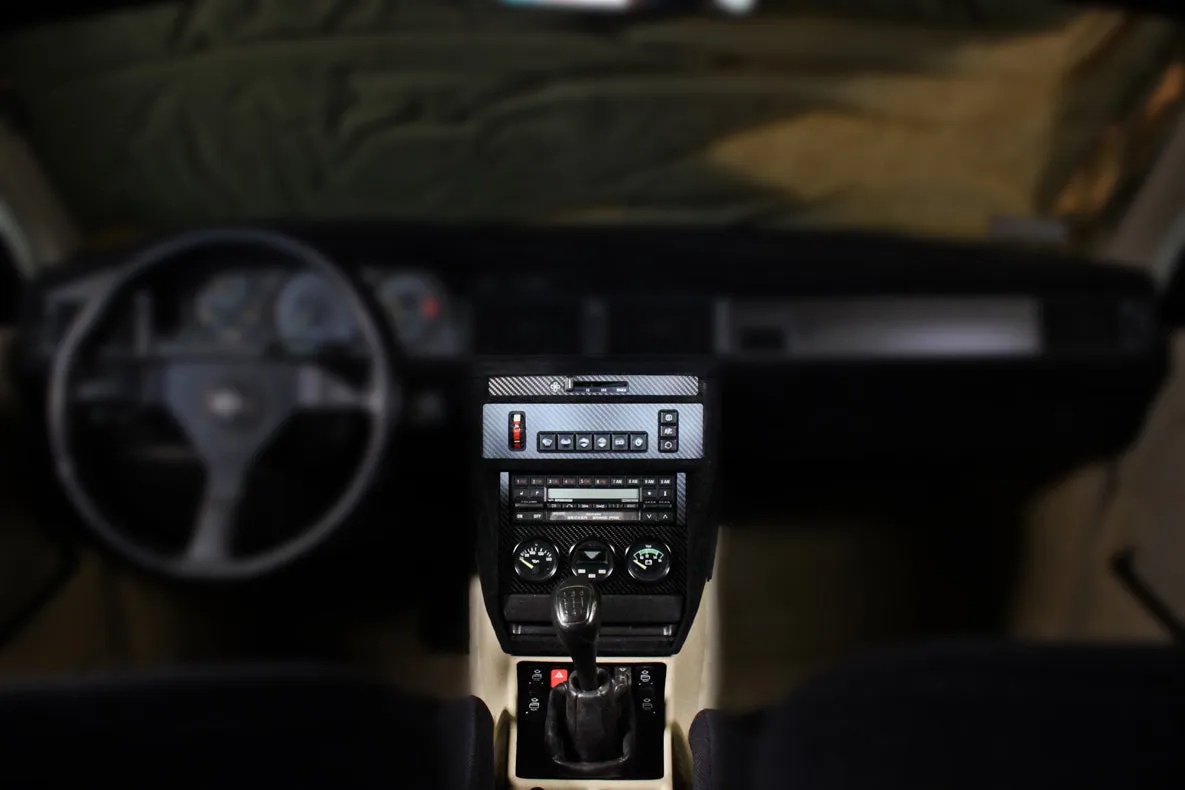 190E (W201) - Control kit - Carbon fiber trim - 4 PIECES