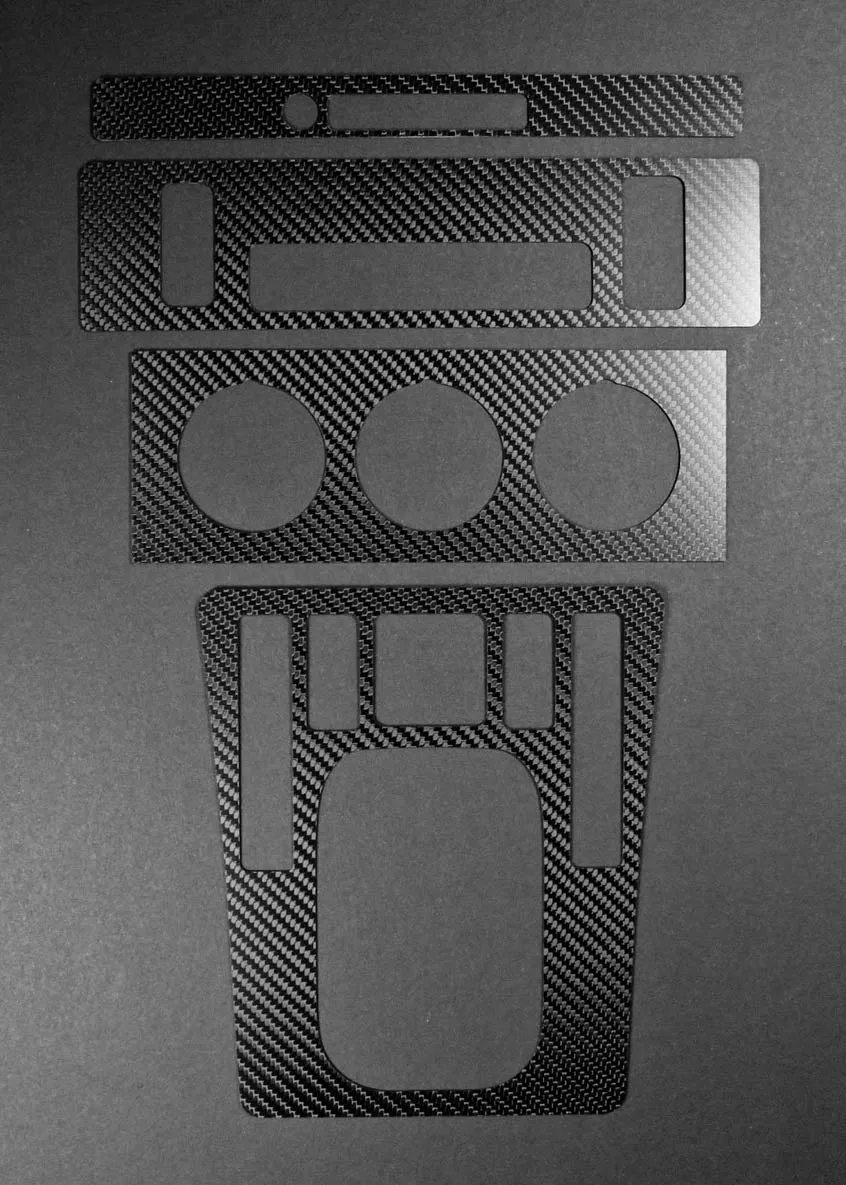190E (W201) - Control kit - Carbon fiber trim - 4 PIECES