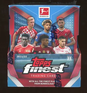2021/22 Topps Finest Bundesliga Soccer Hobby Box