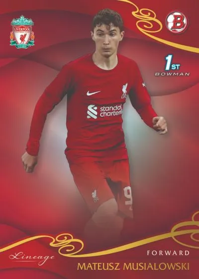 2022-23 Topps Liverpool Lineage