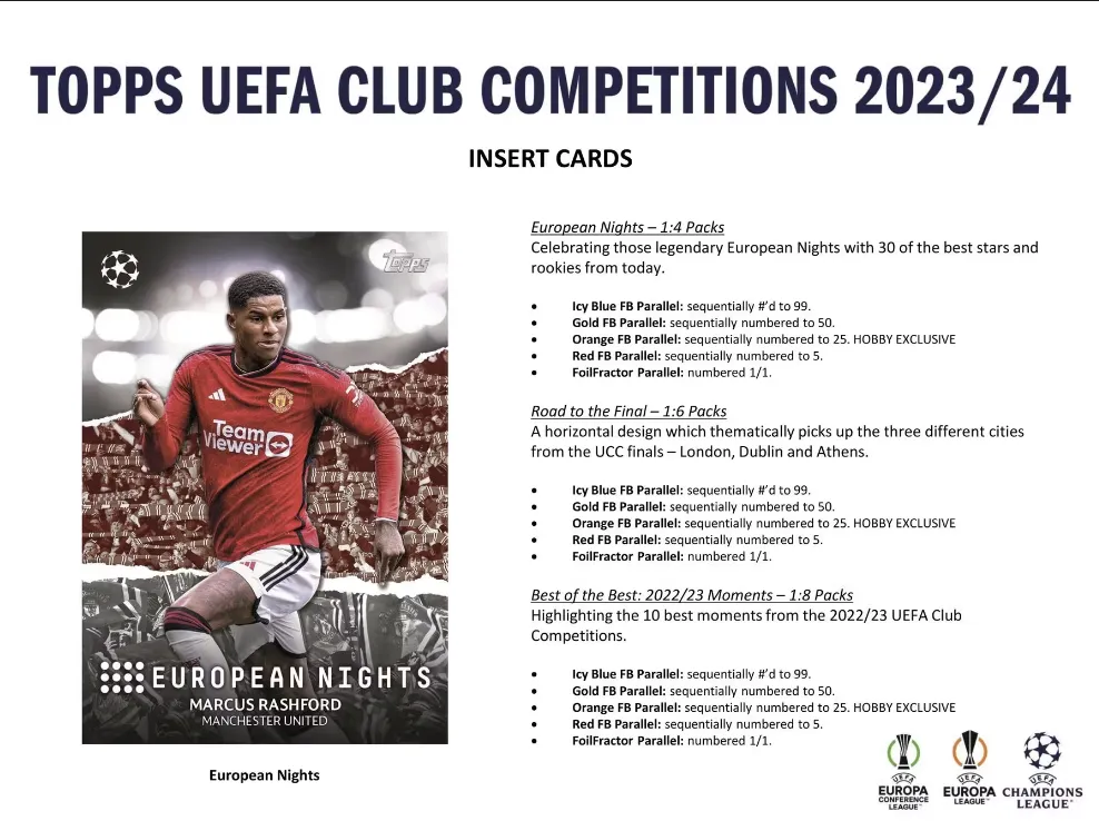 2023-24 Topps UEFA Club Competitions Soccer Hobby