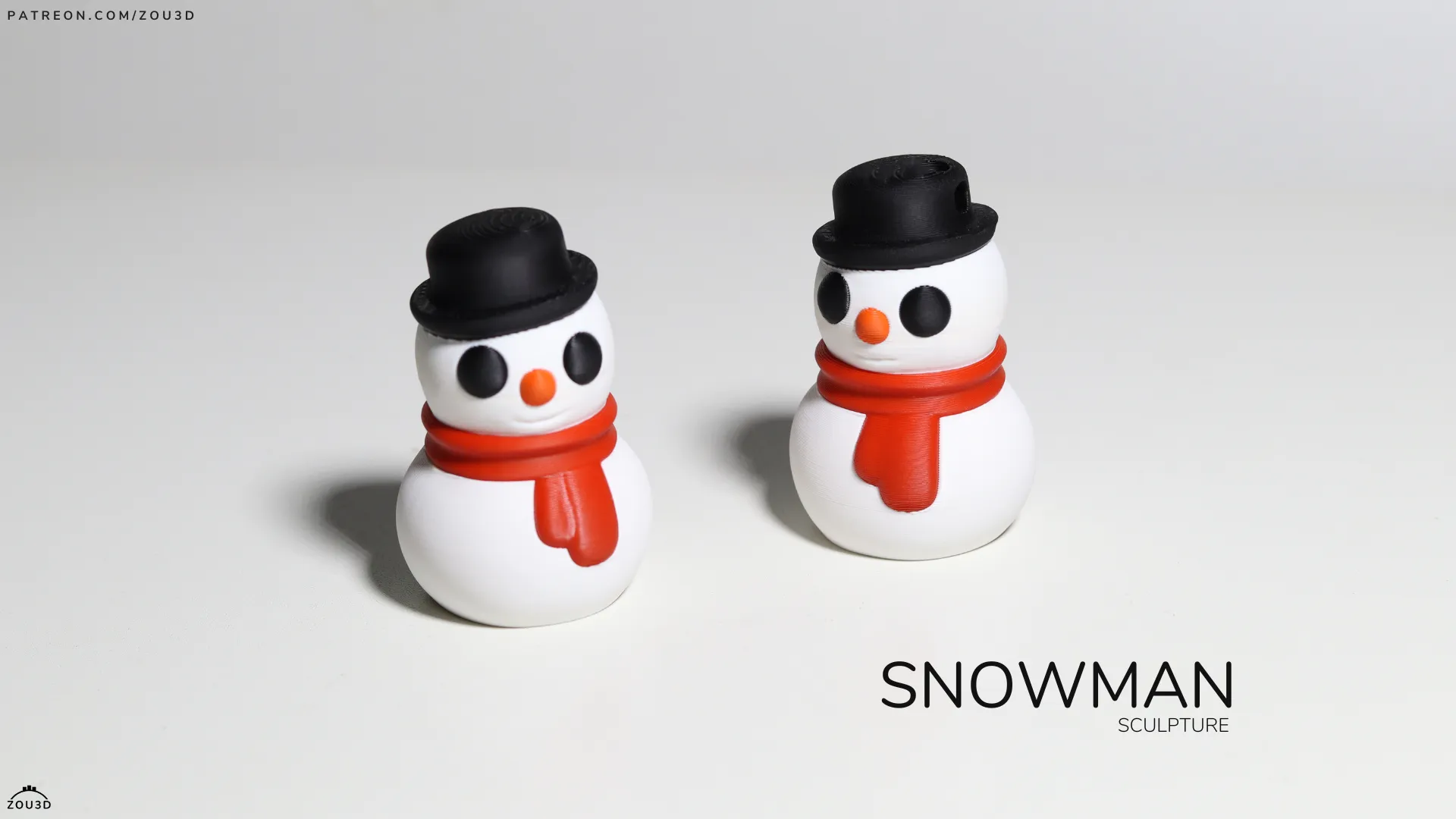 3D Printed Toys- ZOU3D