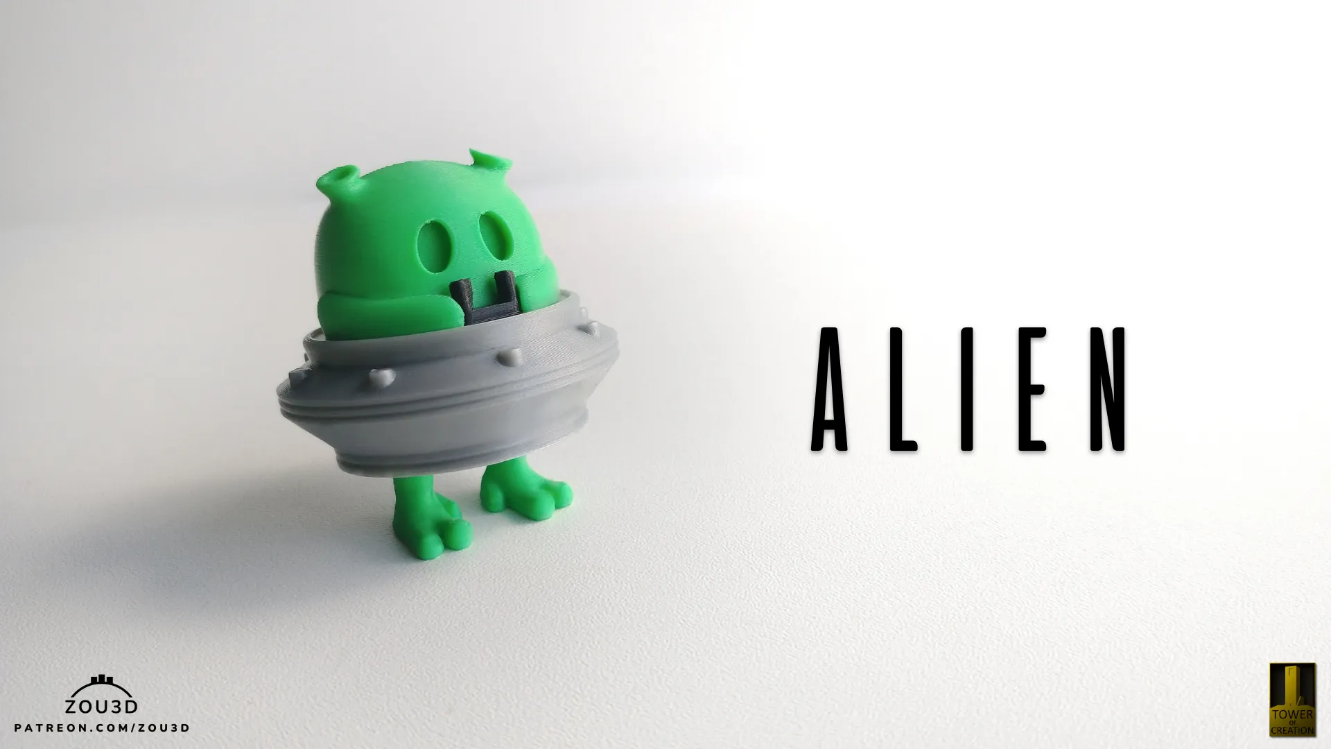 3D Printed Toys- ZOU3D