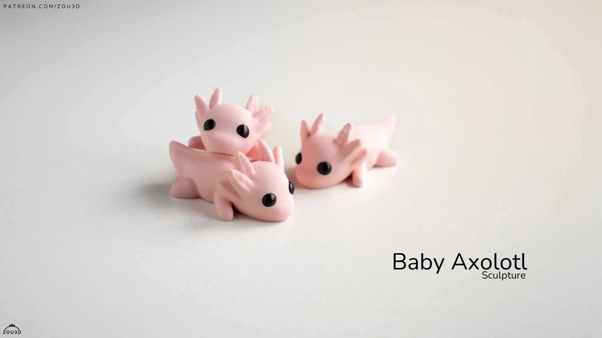 3D Printed Toys- ZOU3D