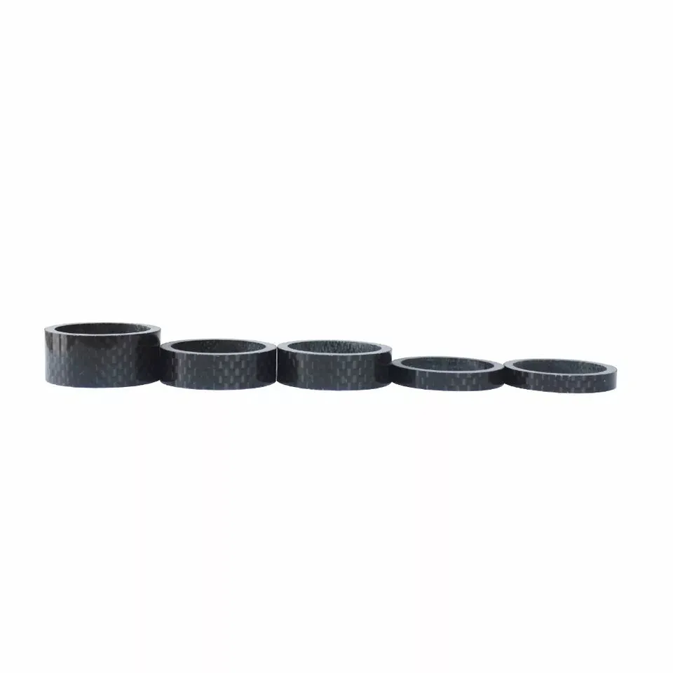 5 X Carbon Fiber Bicycle MTB Headset Spacers