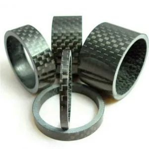 5 X Carbon Fiber Bicycle MTB Headset Spacers