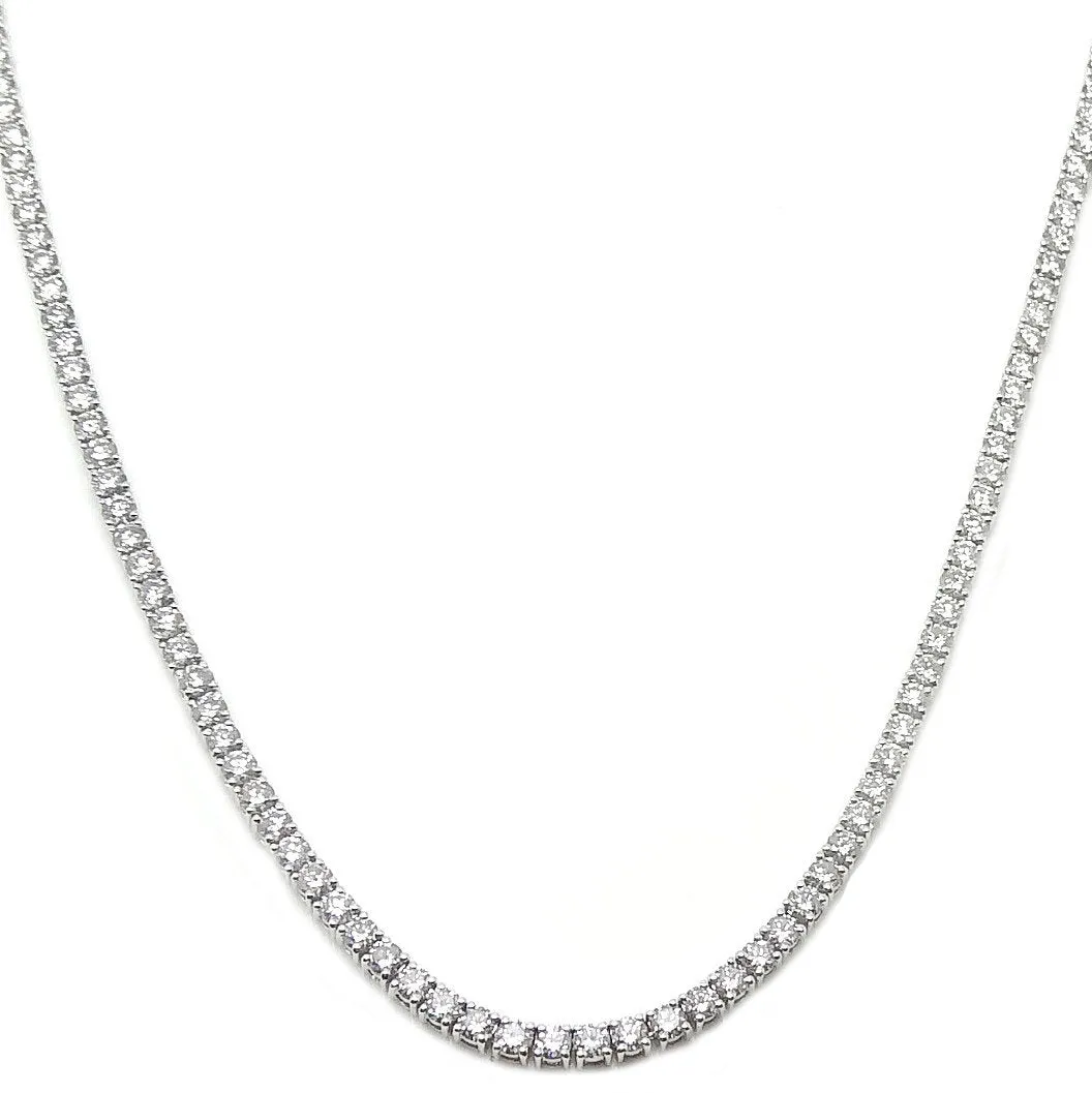 6.5ct Diamond Tennis Necklace NL2HAW4D1-6T