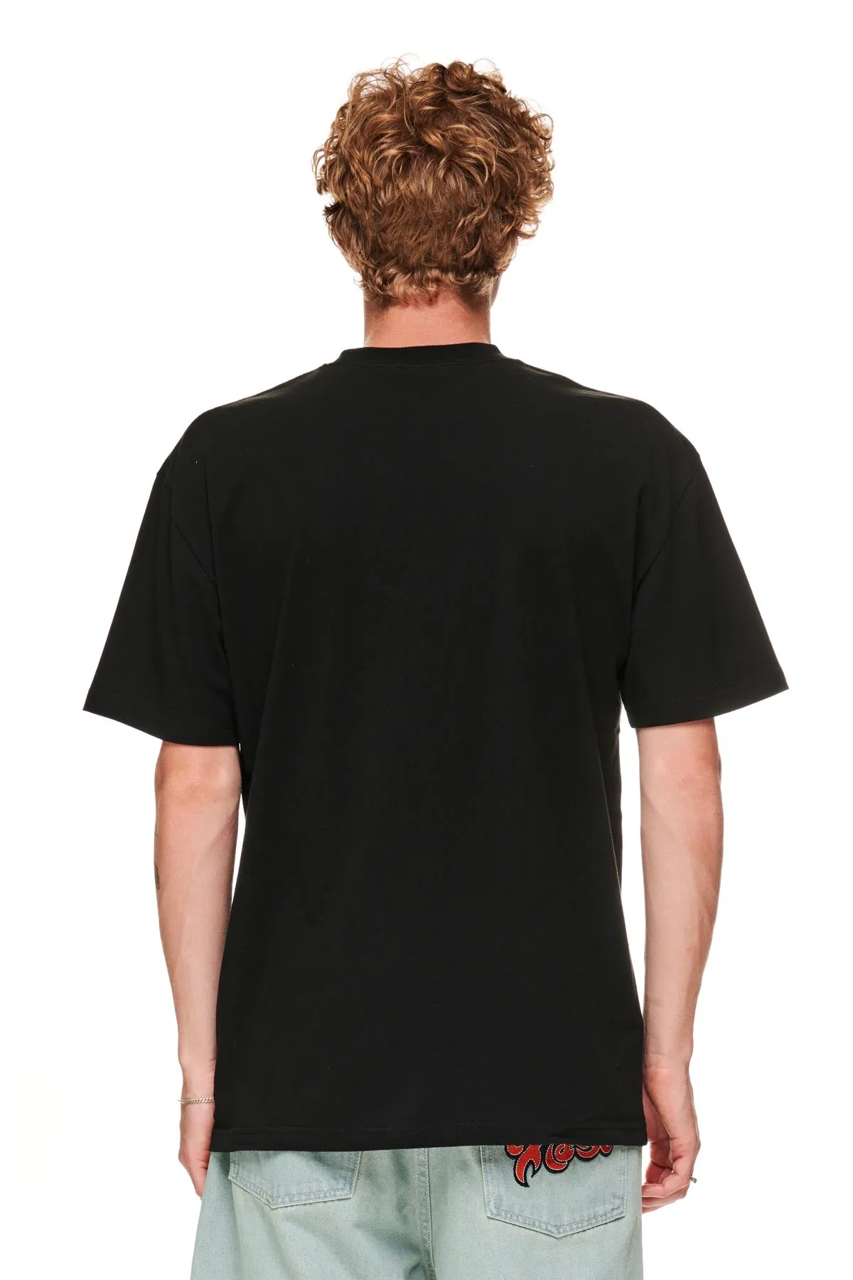 91 EMB SS Tee - Black