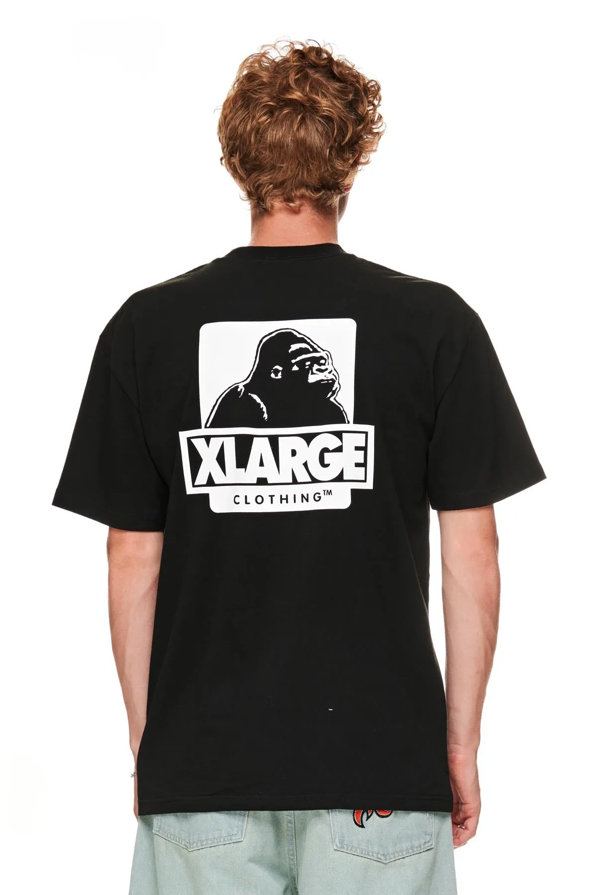 91 LCB EMB SS Tee - Black
