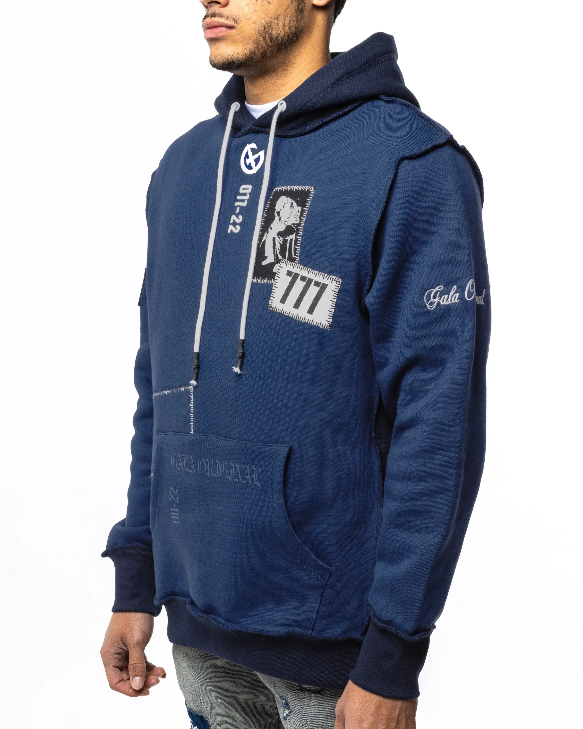 ADAPT OR DIE HOODIE (NAVY/MIDNIGHT)