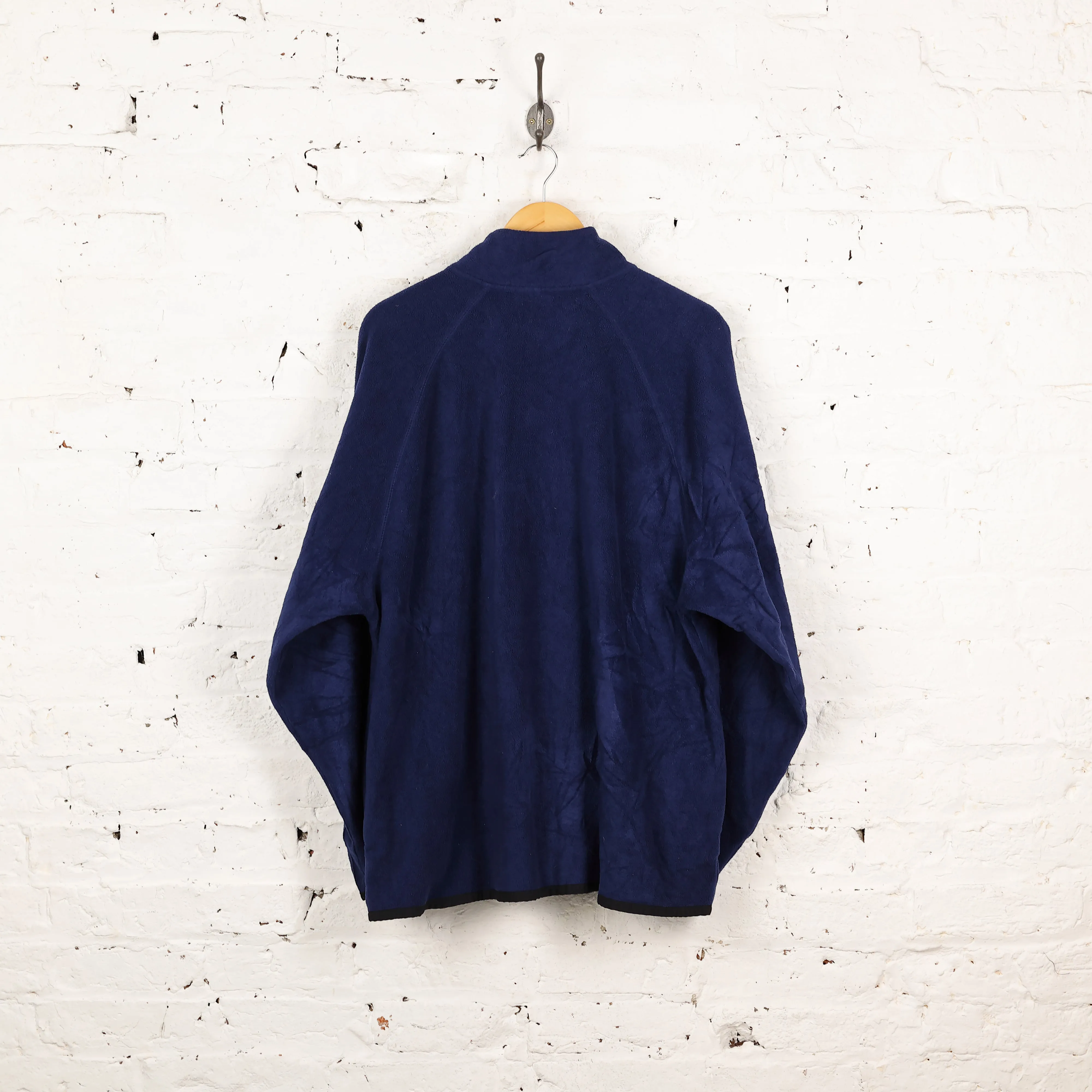 Adidas 90s 1/4 Zip Fleece - Blue - XL