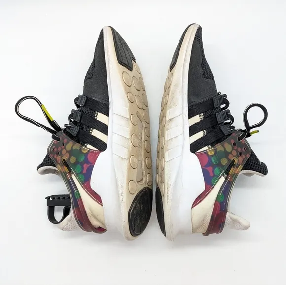 Adidas EQT support ADV pride pack colorful tennis shoe 8.5