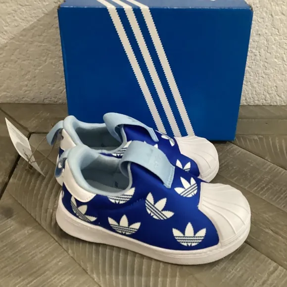 Adidas Kids' Superstar 360 Sneaker (Toddler Kid) 7 M