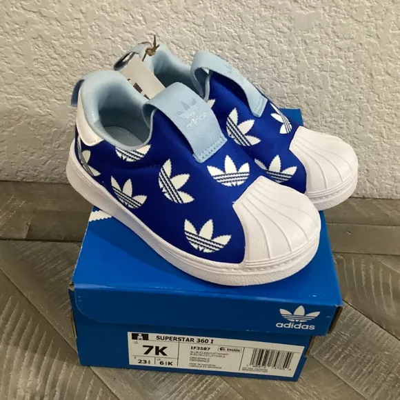 Adidas Kids' Superstar 360 Sneaker (Toddler Kid) 7 M