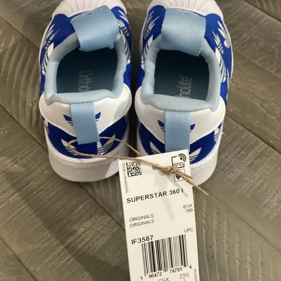 Adidas Kids' Superstar 360 Sneaker (Toddler Kid) 7 M