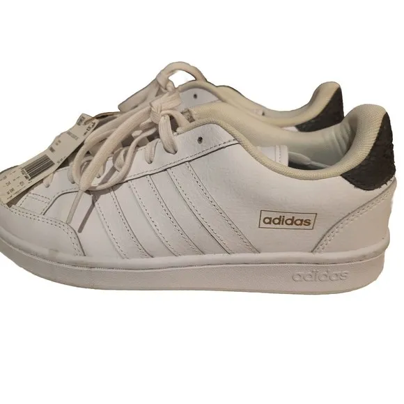 adidas Men's Grand Court SE Tennis Sneakers - white Orbit Grey