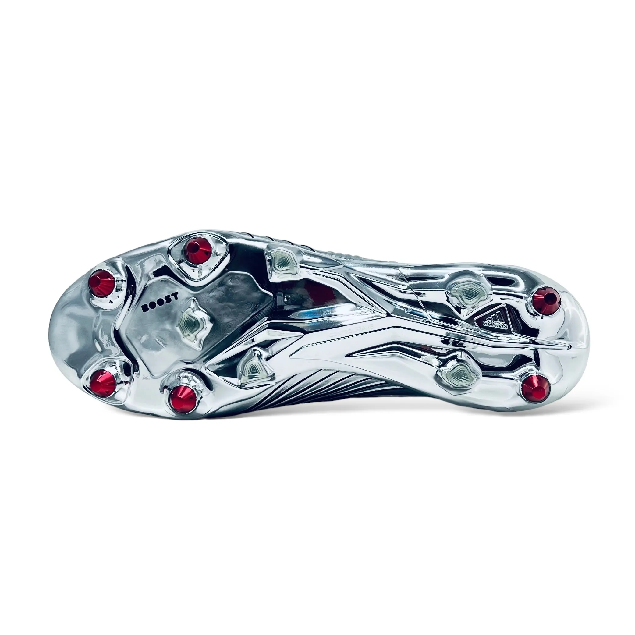 adidas Predator 19  SG - 302 Redirect - Silber/Schwarz/Rot