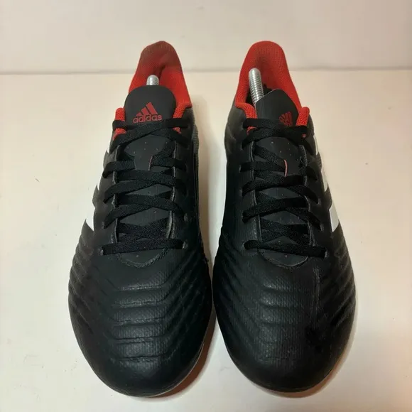 Adidas Predator Edge.4 FxG Men's Size 7 Soccer Cleats GV9876 Women’s 8 Black