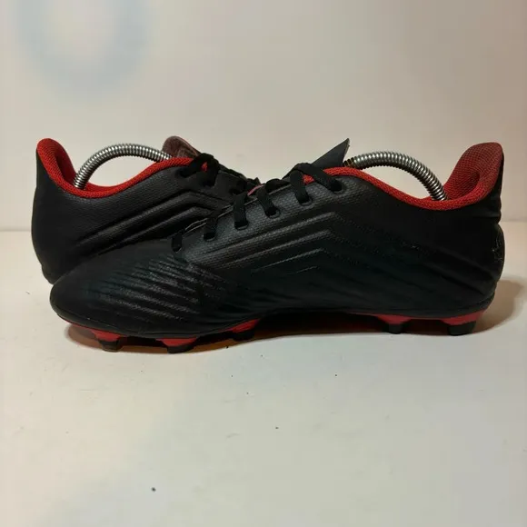 Adidas Predator Edge.4 FxG Men's Size 7 Soccer Cleats GV9876 Women’s 8 Black