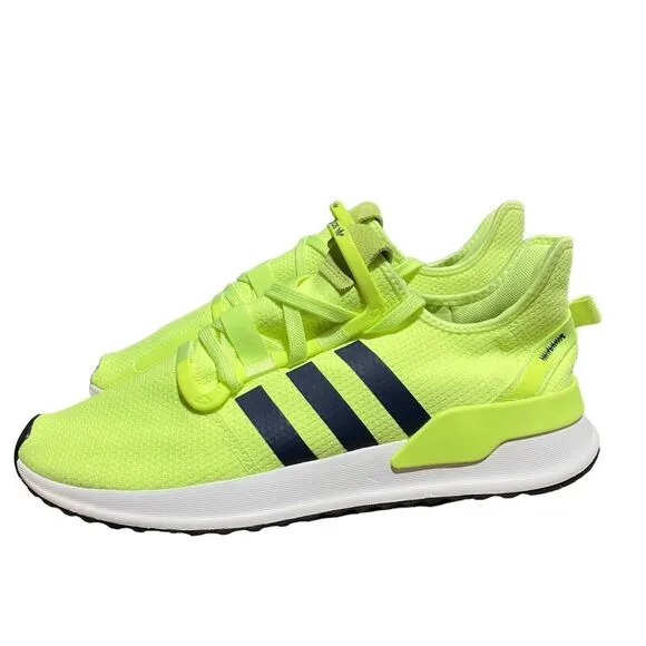 Adidas Sneakers Mens 12 Neon Green U Path Hi Res Running Bright Colorful G27643