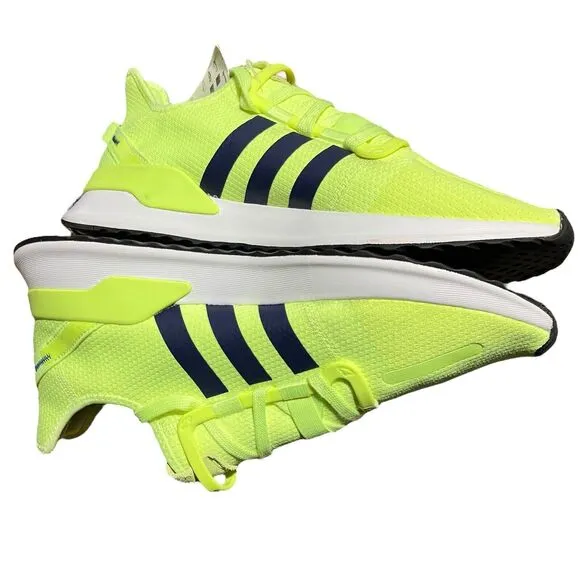 Adidas Sneakers Mens 12 Neon Green U Path Hi Res Running Bright Colorful G27643