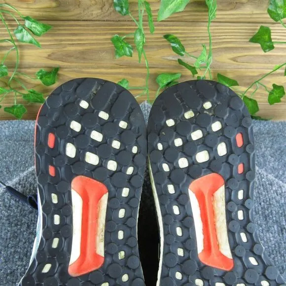 adidas Solar Glide Legend Ink‎ Men Sneaker Shoes Sz 10.5 Med Aqua Fabric Lace Up