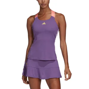 adidas Women's HEAT.RDY Y-Tank Top (Purple)