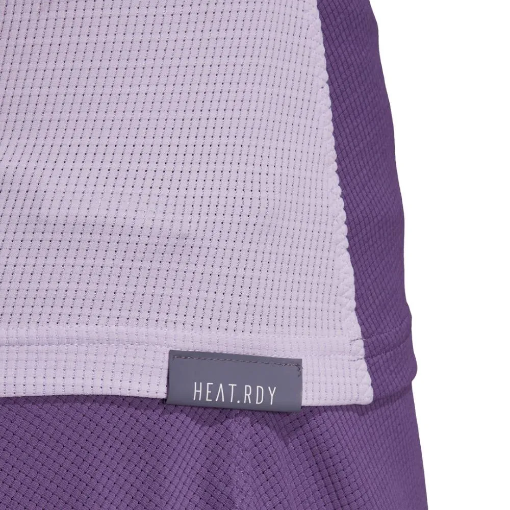 adidas Women's HEAT.RDY Y-Tank Top (Purple)