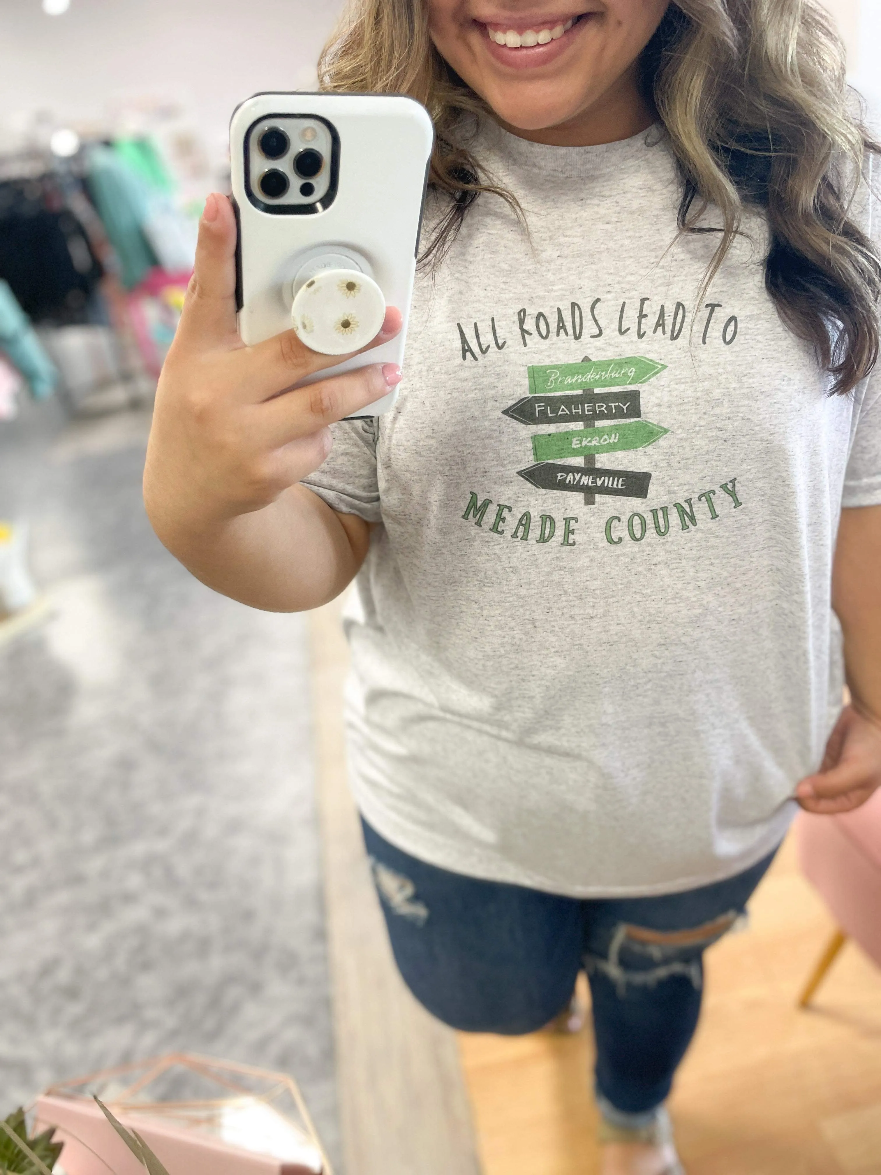 All Roads Lead To Meade County Graphic Tee