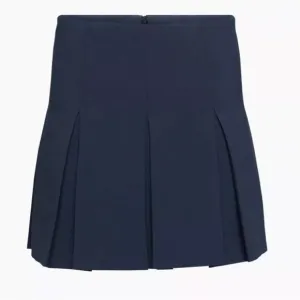 Aritzia Babaton Navy Hathaway Tennis Skirt Size 10