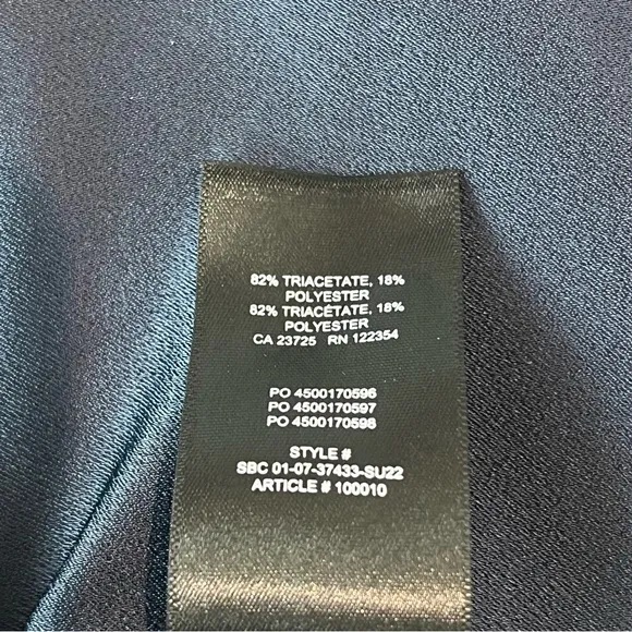 Aritzia Babaton Navy Hathaway Tennis Skirt Size 10