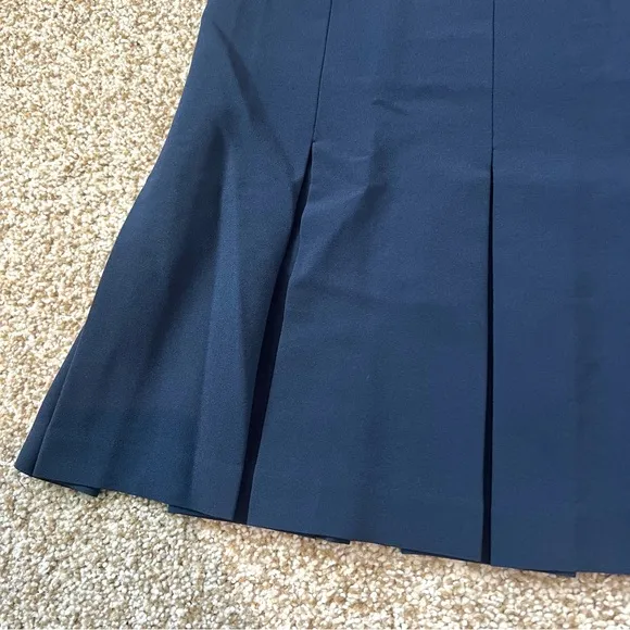 Aritzia Babaton Navy Hathaway Tennis Skirt Size 10