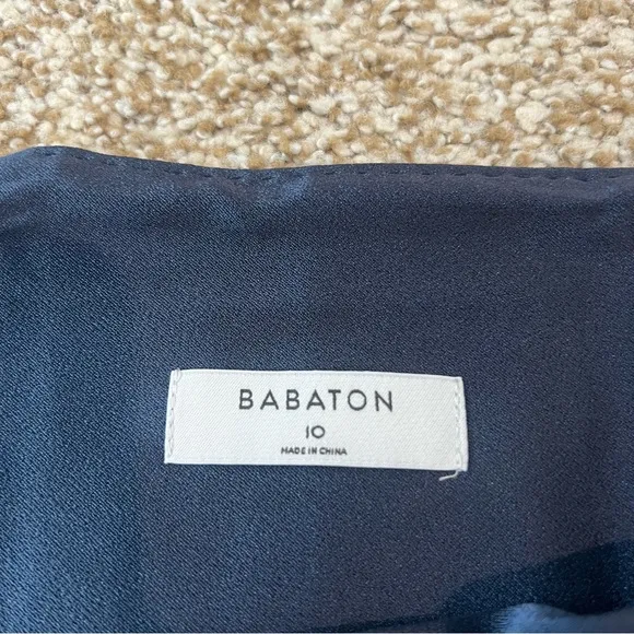 Aritzia Babaton Navy Hathaway Tennis Skirt Size 10