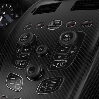 Aston Martin New Vantage Carbon Fiber Interior Pack