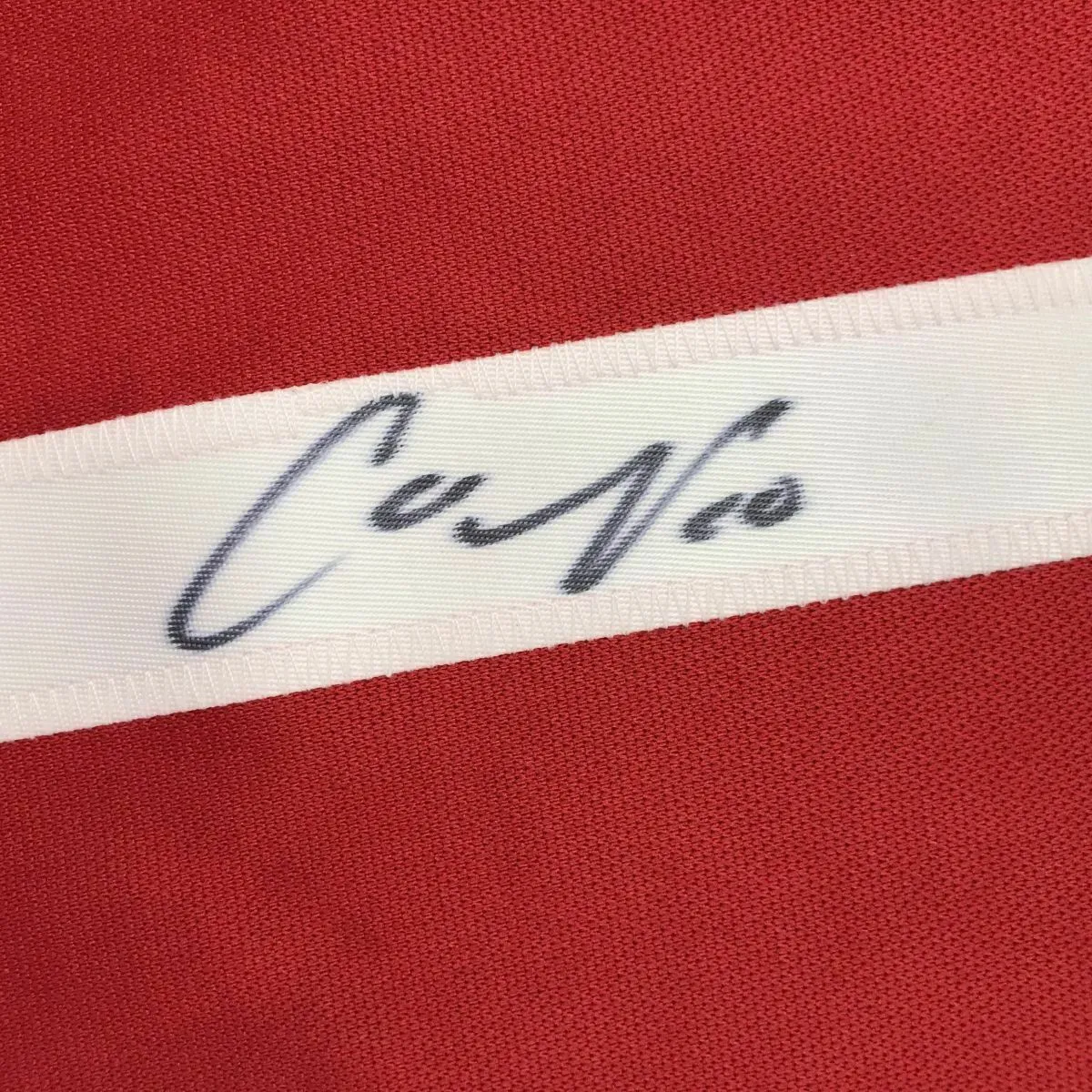 Autographed/Signed CARLI LLOYD Red Team USA Soccer USWNT Jersey JSA COA Auto
