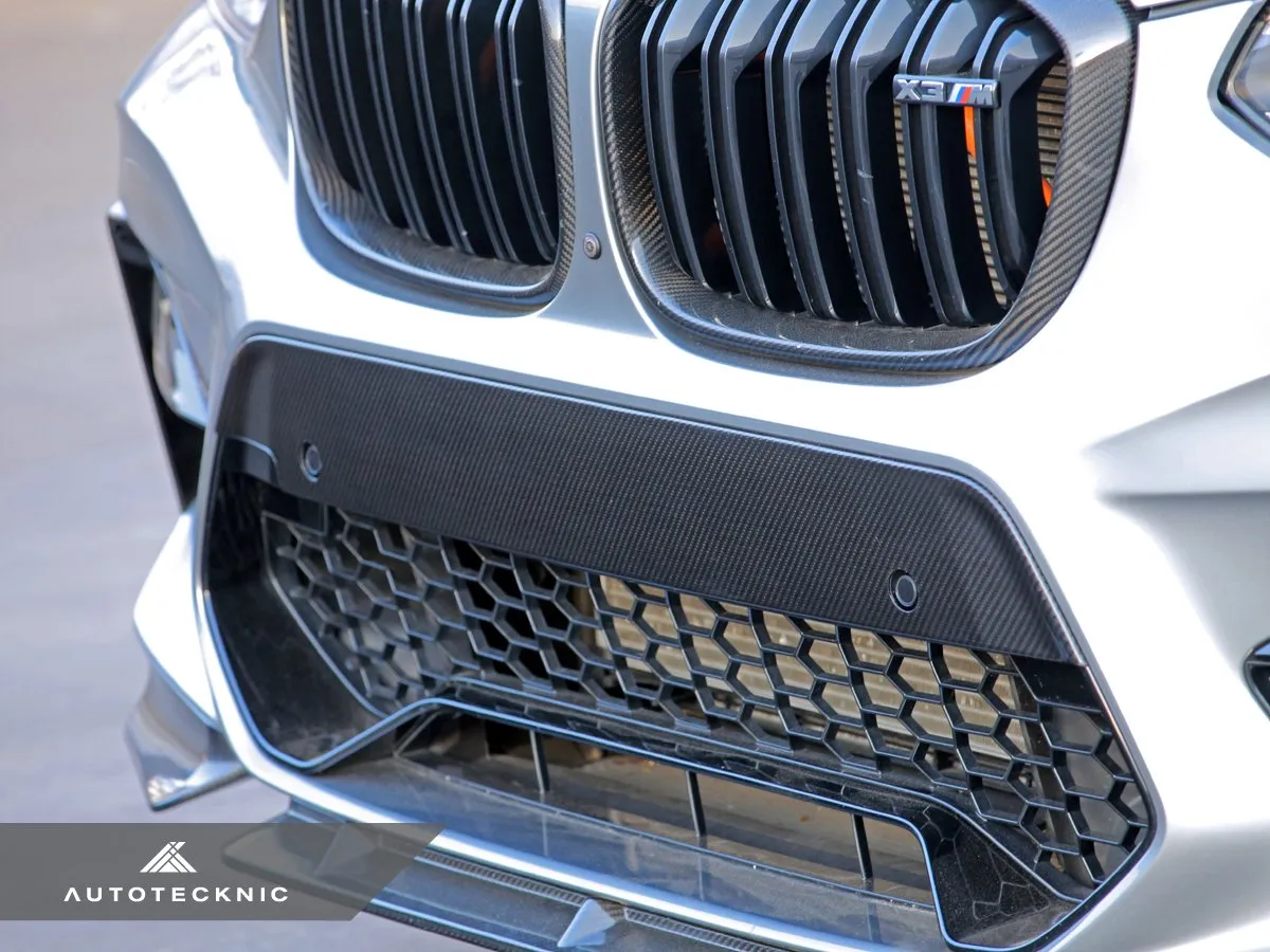 AutoTecknic F97 X3M / F98 X4M Pre-LCI Dry Carbon Fiber Bumper Trim Set