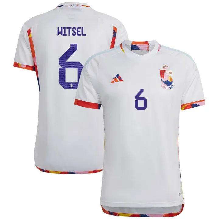 Axel Witsel Belgium 6 FIFA World Cup Jersey