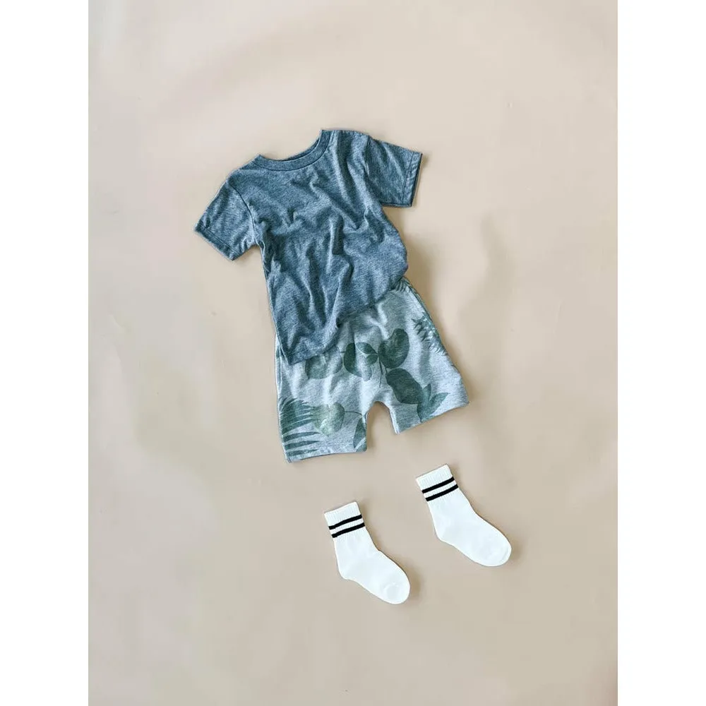 Basic Tee | Heather Grey